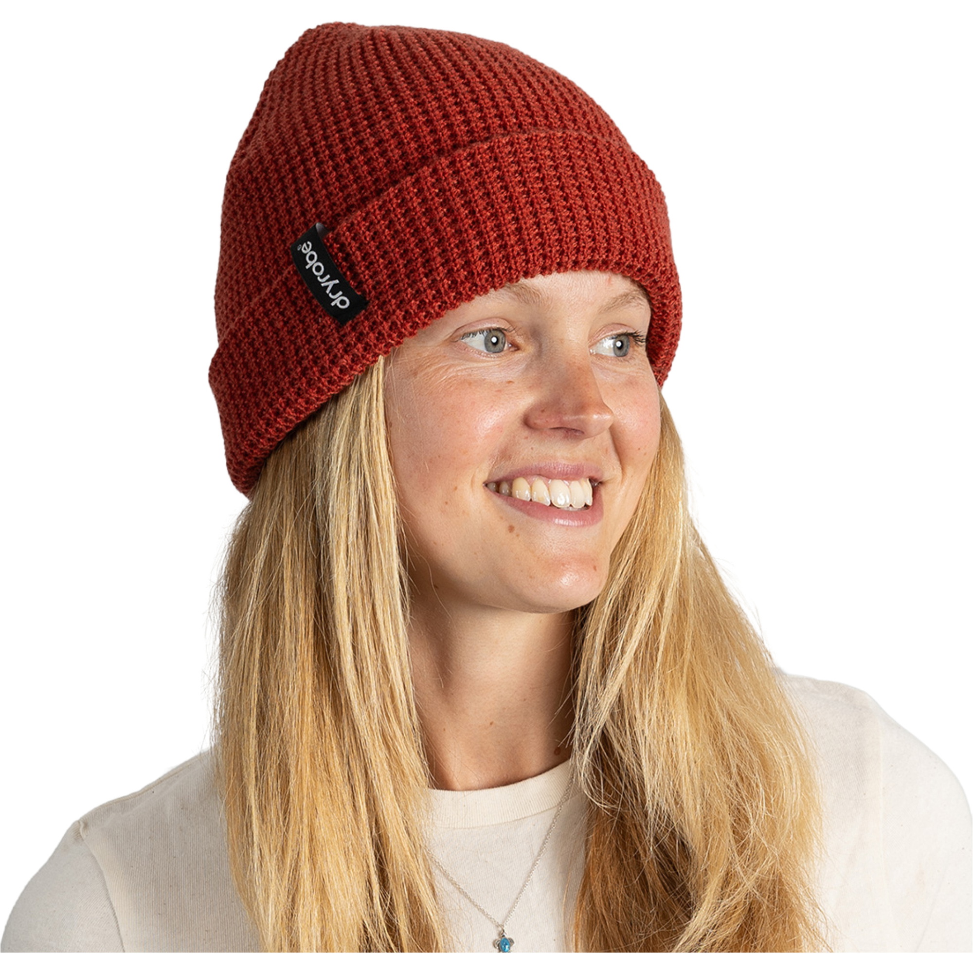 2026 Dryrobe Waffle Beanie DBNEWAFF - Burnt Orange